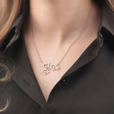 Personalized Children Drawing Necklace Necklace.